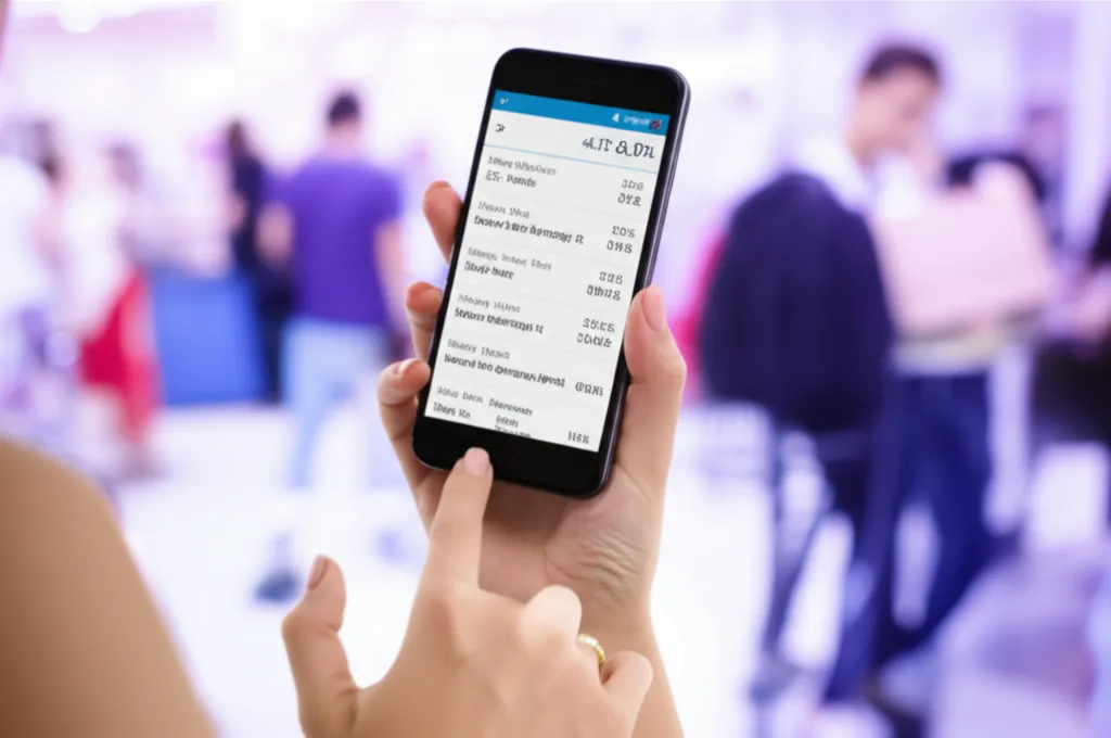 롯데백화점 연말 세일로 가득 찬 매장 모습