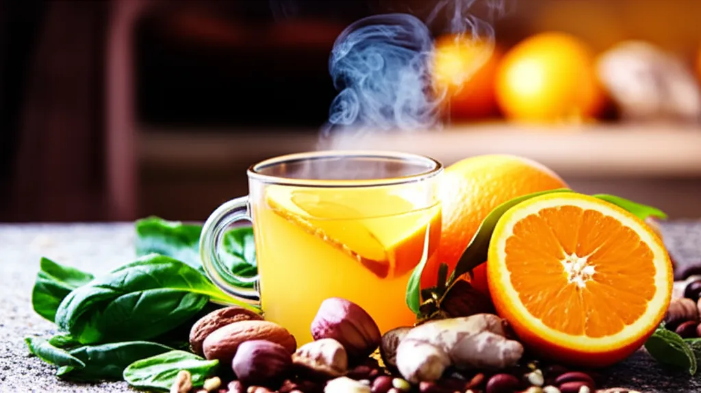 겨울철 감기, 필수 영양소로 이겨내세요! 🍊 면역력 UP 가이드