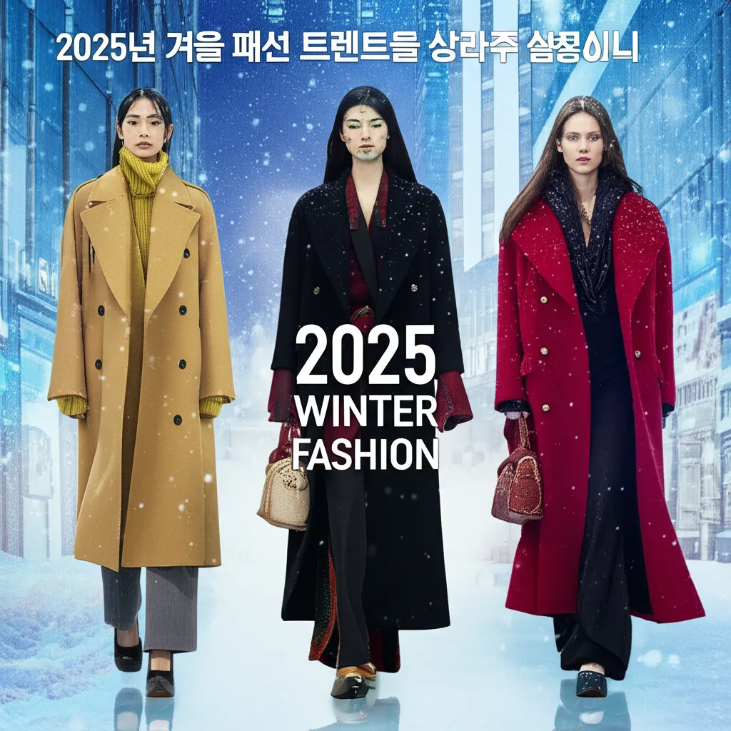 올겨울 패션 혁명: 2025년 겨울 트렌드 완전 해부 ❄️